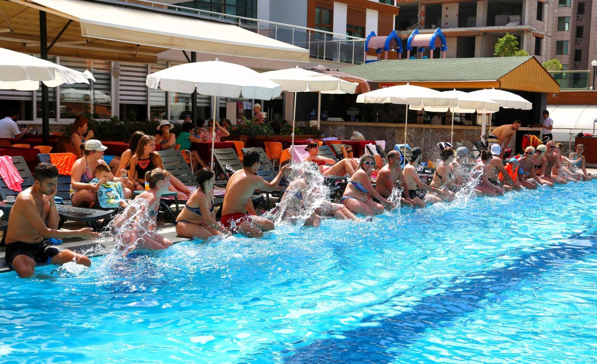 Club Bayar Beach Hotel ألانيا المظهر الخارجي الصورة